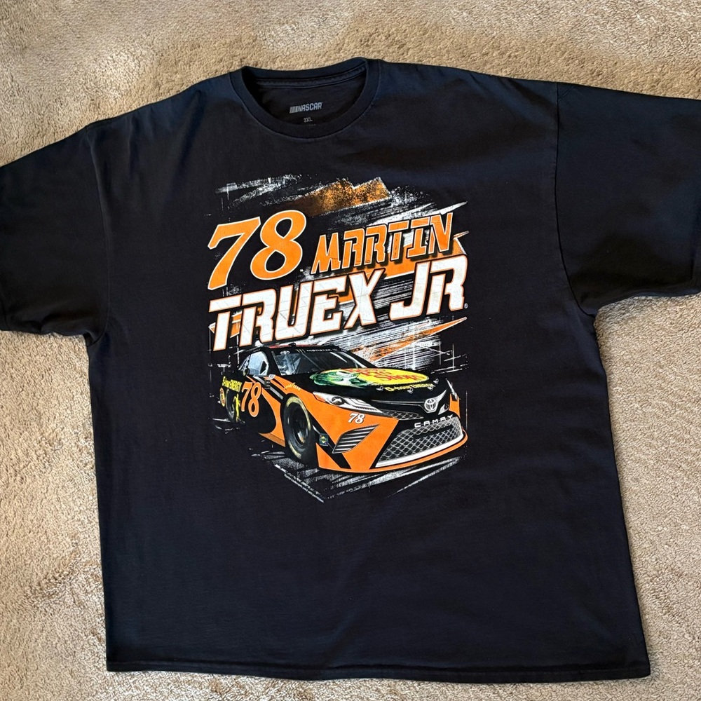 Official NASCAR Martin Truex Jr. #78 Black Racing T-Shirt Men’s size 3XL